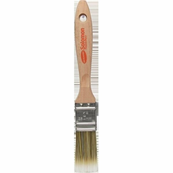 Beautyblade HB199013 1 in. Solomon Flat Beavertail Polyester Nylon Brush BE3570429